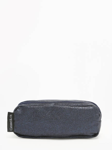 Trousse 2 Compartiments Caramel et cie Bleu boheme FI