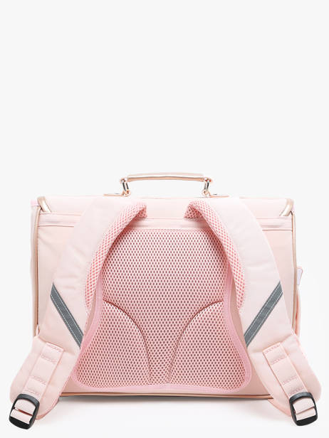 Cartable 2 Compartiments Caramel et cie Rose boheme FI vue secondaire 4