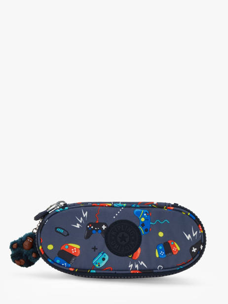 Trousse 1 Compartiment Kipling Gris back to school / pbg PBGI6231