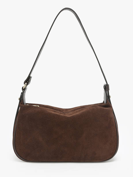 Sac Porté épaule Et Bandoulière Velvet Caviar Cuir Milano Marron velvet caviar VC24113