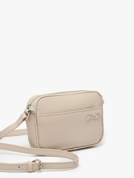 Sac Bandoulière N City Cuir Nathan baume Beige n city 6 vue secondaire 2