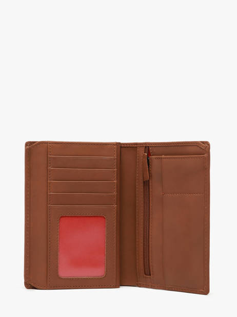 Portefeuille Cuir Serge blanco Marron austin AST21121 vue secondaire 1