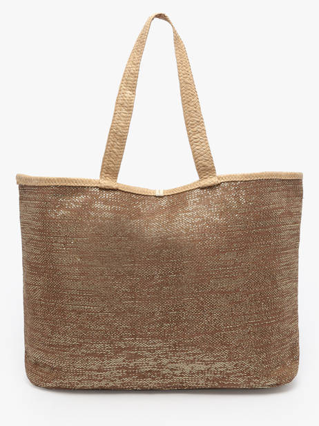 Shoulder Bag Panama Paper Les tropeziennes Brown panama TZ01 other view 4