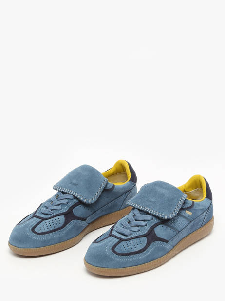 Sneakers En Cuir Alohas Bleu women 10091702 vue secondaire 2