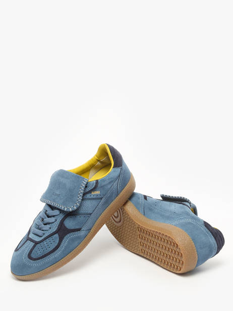 Sneakers En Cuir Alohas Bleu women 10091702 vue secondaire 3