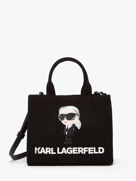 Sac Bandoulière K Ikon Coton Karl lagerfeld Noir k ikon A3W50109