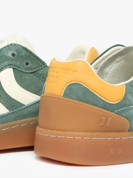 Sneakers Goal En Cuir Coolway Vert men 8663458 vue secondaire 3