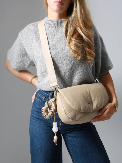 Sac Bandoulière M Alizier Woomen Beige alizier WALI04 vue secondaire 1