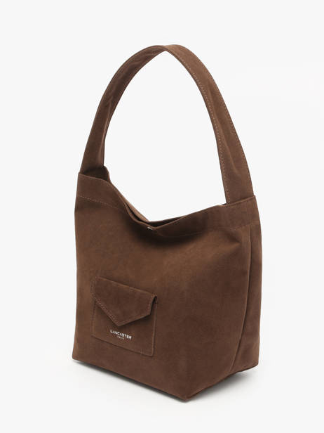 Sac Porté épaule Suedine Kba Polyester Lancaster Marron suedine kba 60 vue secondaire 2
