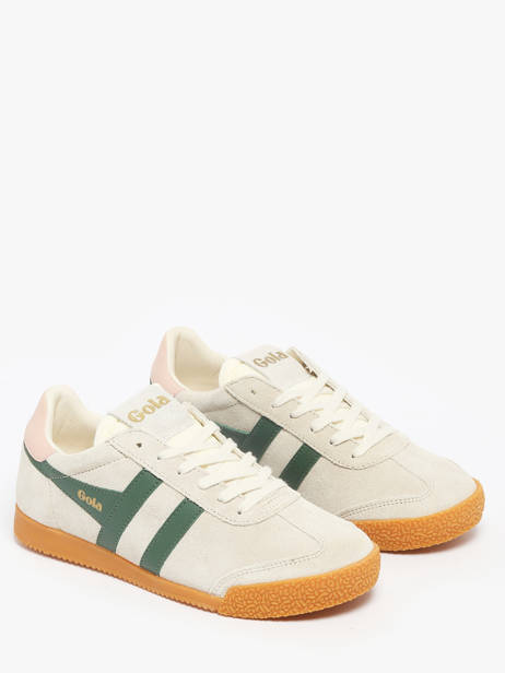 Sneakers Elan En Cuir Gola Beige women CLB538 vue secondaire 2