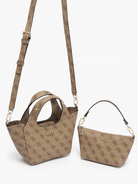 Sac Bandoulière Calista Guess Marron calista SG733475 vue secondaire 1