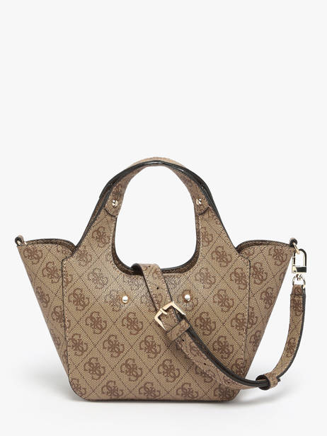 Sac Bandoulière Calista Guess Marron calista SG733475 vue secondaire 3