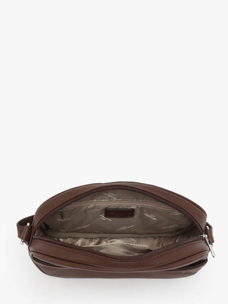 Sac Bandoulière Confort Cuir Hexagona Marron confort 469993 vue secondaire 3