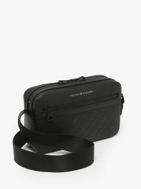 Sac Bandoulière Monogram Tommy hilfiger Noir monogram AM13837 vue secondaire 2