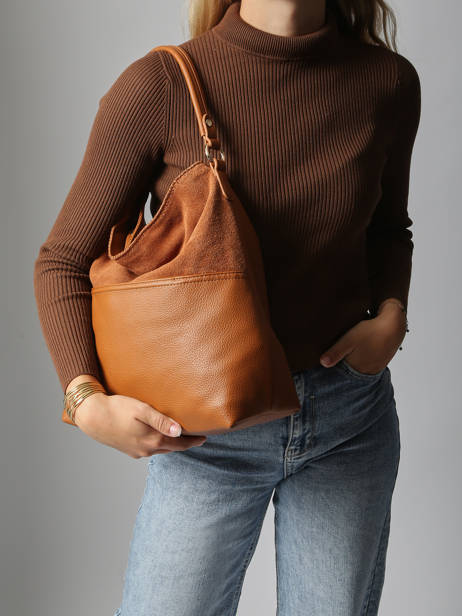 Shoulder Bag Brodery Torrow Brown brodery TBRO01 other view 1