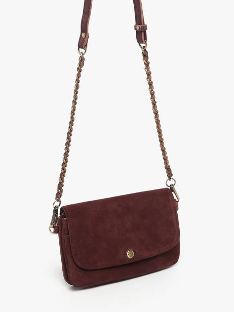 Sac Bandoulière Vintage Cuir Mila louise Beige vintage 3783VC vue secondaire 2