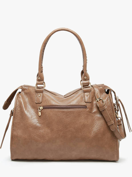 Sac Porté épaule Bride Lulu castagnette Marron bride ZAVIER vue secondaire 4