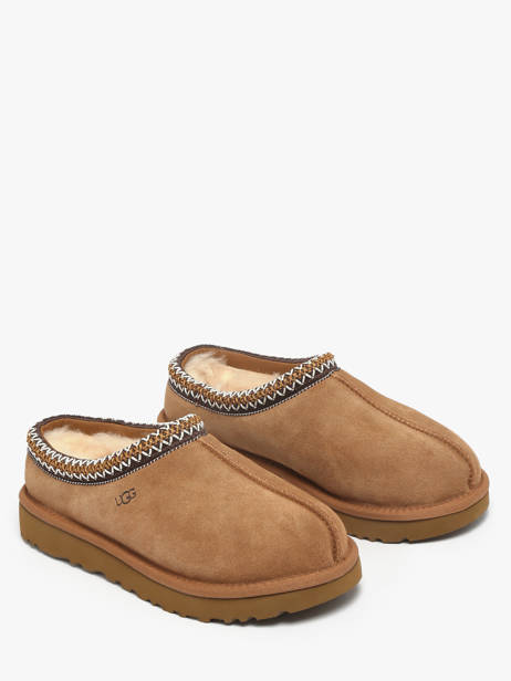 Chaussons En Cuir Ugg Marron women 1174470 vue secondaire 2