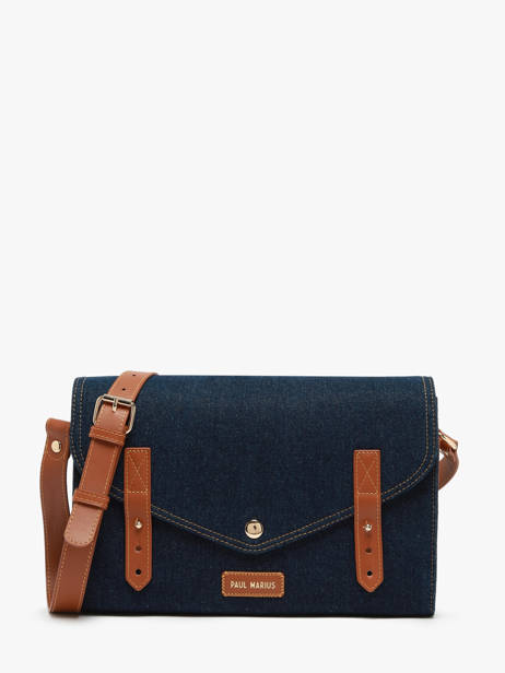 Sac Bandoulière Denim Brut Paul marius Bleu denim brut INDISDEB