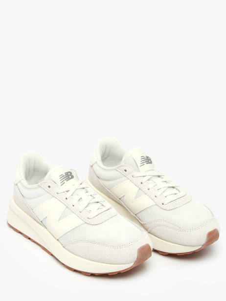 Sneakers En Cuir New balance Blanc boy U370SG vue secondaire 2