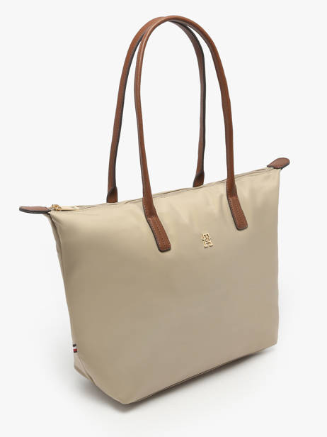Sac Porté épaule A4 Popette Nylon Tommy hilfiger Beige popette AW17711 vue secondaire 2