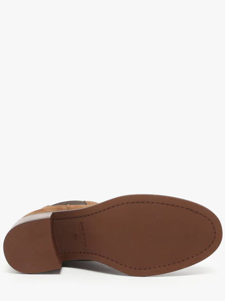 Bottines à Talon En Cuir Alpe Marron women 55311103 vue secondaire 4