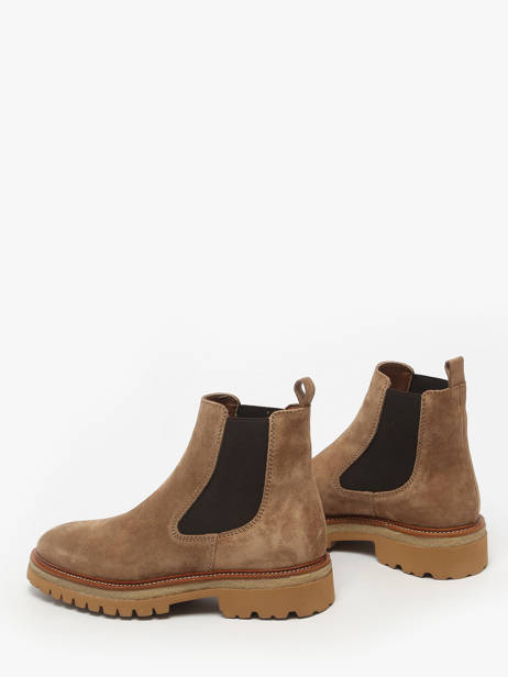 Chelsea Boots En Cuir Alpe Marron women 54841109 vue secondaire 2
