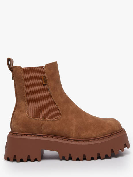 Bottines Buffalo Marron women 1270121