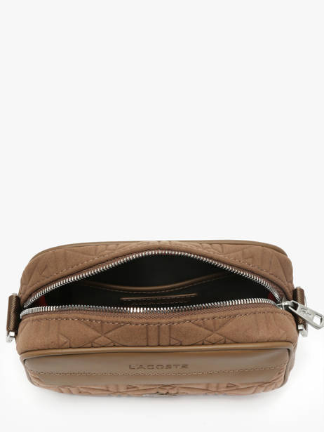 Sac Bandoulière Lacoste Beige the blend NH5175BG vue secondaire 3
