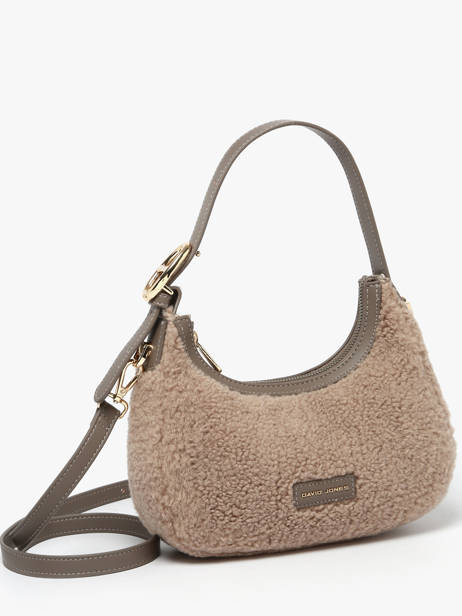 Sac Porté épaule Sherpa David jones Marron sherpa CM7668 vue secondaire 2