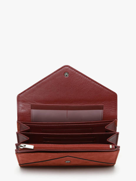 Portefeuille Cuir Yves renard Orange nubuck 26683 vue secondaire 1