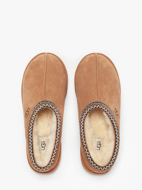 Chaussons En Cuir Ugg Marron men 1174671 vue secondaire 3