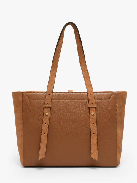 Shoulder Bag Altesse Suede Leather Etrier Beige altesse suede EASU088S other view 4