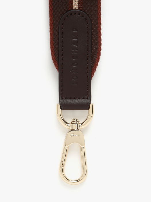 Longchamp Bandoulière graphique Bijoux Marron