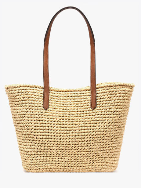 Raffia Lainey Tote Bag With Leather Straps Lauren ralph lauren Beige lainey 31982179 other view 4