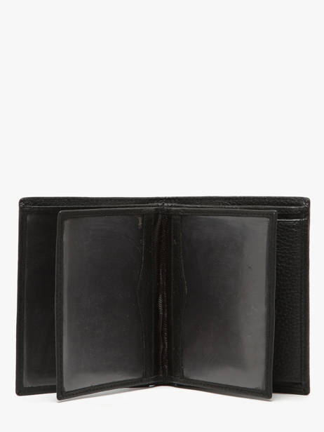 Wallet Caviar Leather Crinkles Black caviar 14089 other view 2