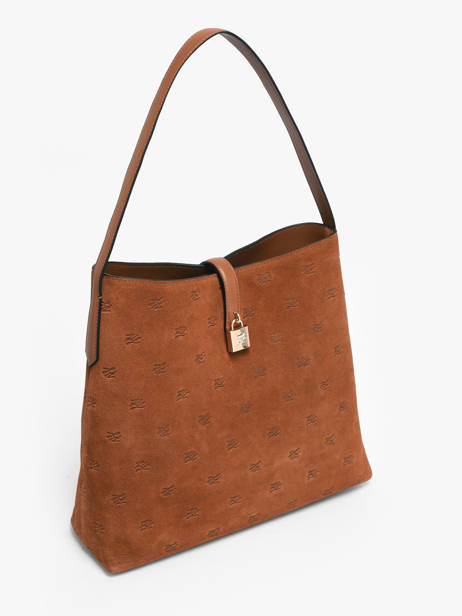 Shoulder Bag K Autograph Leather Karl lagerfeld Brown k autograph B1W30105 other view 2