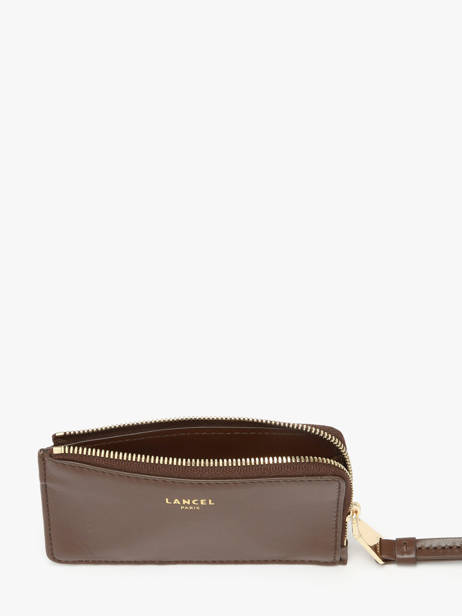 Porte-cartes Origami Cuir Lancel Marron origami A13422 vue secondaire 1