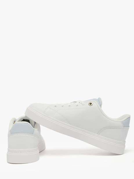 Sneakers En Cuir Tommy hilfiger Blanc women 91050GE vue secondaire 2
