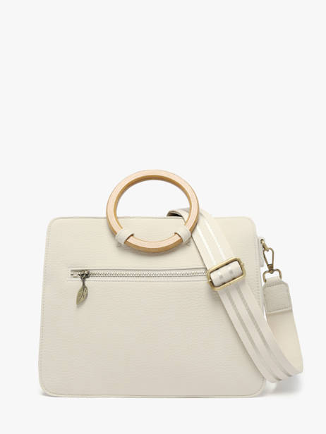 Sac Porté Main Camomille Pearl Woomen Beige camomille pearl WCAE1M vue secondaire 5