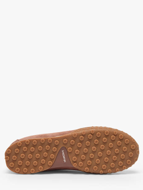 Sneakers In Leather Hoff Brown women 22561023 other view 5