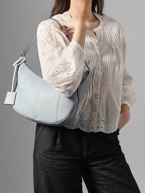 Sac Hobo Zippé M Victoire Cuir Lancel Bleu victoire A13993 vue secondaire 1