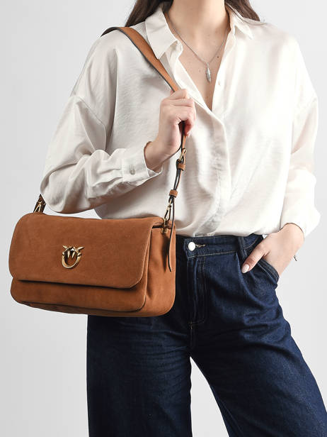 Shoulder Bag Love Bag Soft Pinko Brown love bag soft 6178A0F6 other view 1