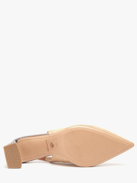 Pumps In Leather Tamaris Beige women 46 other view 4