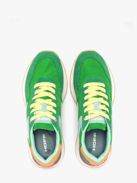 Sneakers En Cuir Hoff Vert women 12602014 vue secondaire 3
