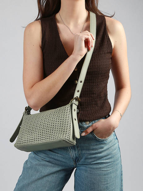 Shoulder Bag Tresse Miniprix Green tresse 19754 other view 1