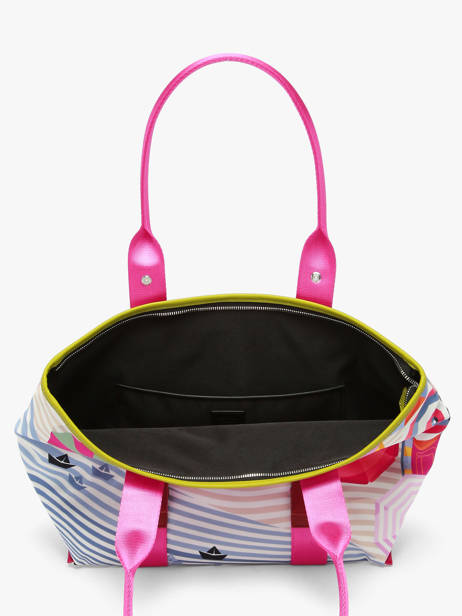 A4 Size Shoulder Bag Lancel Plage Lancel Multicolor lancel plage  A14193 other view 3